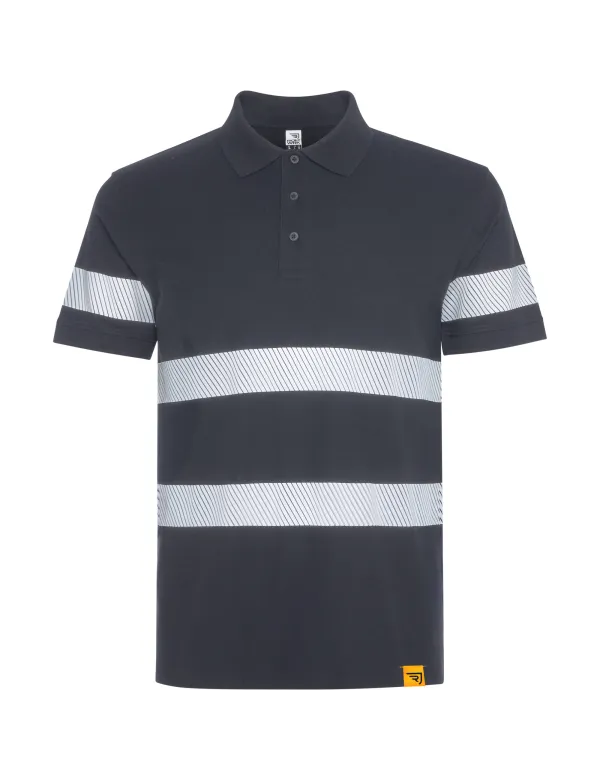Polo FORAN de manga corta alta visibilidad Roly WRK certificado CE personalizado de Roly imagen 9