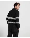 Polo FORAN L/S de manga larga alta visibilidad Roly WRK personalizado de Roly imagen 5