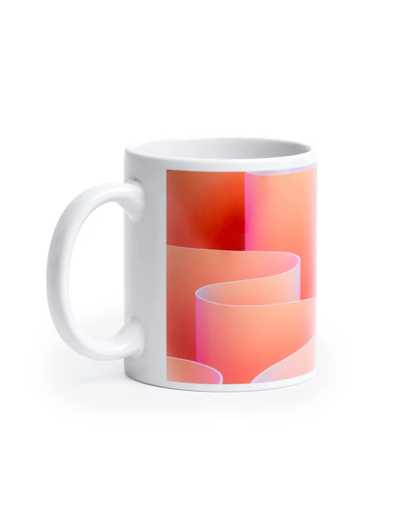 Taza de sublimación AAA 350 ml LEMON – Taza blanca para personalizar personalizado de Stamina imagen 4