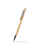 Bolígrafo VAREL Personalizado – Diseño en Bambú con Puntero Táctil y Pulsador Metalizado personalizado de Stamina imagen 2