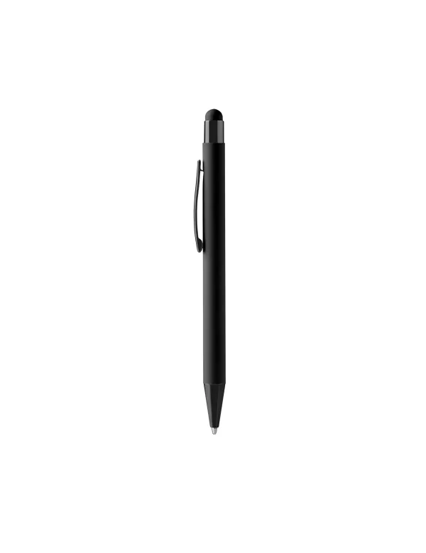 Bolígrafo metálico PERET grabado láser con puntero táctil | Tacto suave premium personalizado de Stamina imagen 1