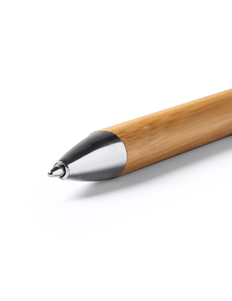 Bolígrafo Personalizado BAMBIK – Bambú Natural y Aluminio – Ecológico y Elegante personalizado de Stamina imagen 3