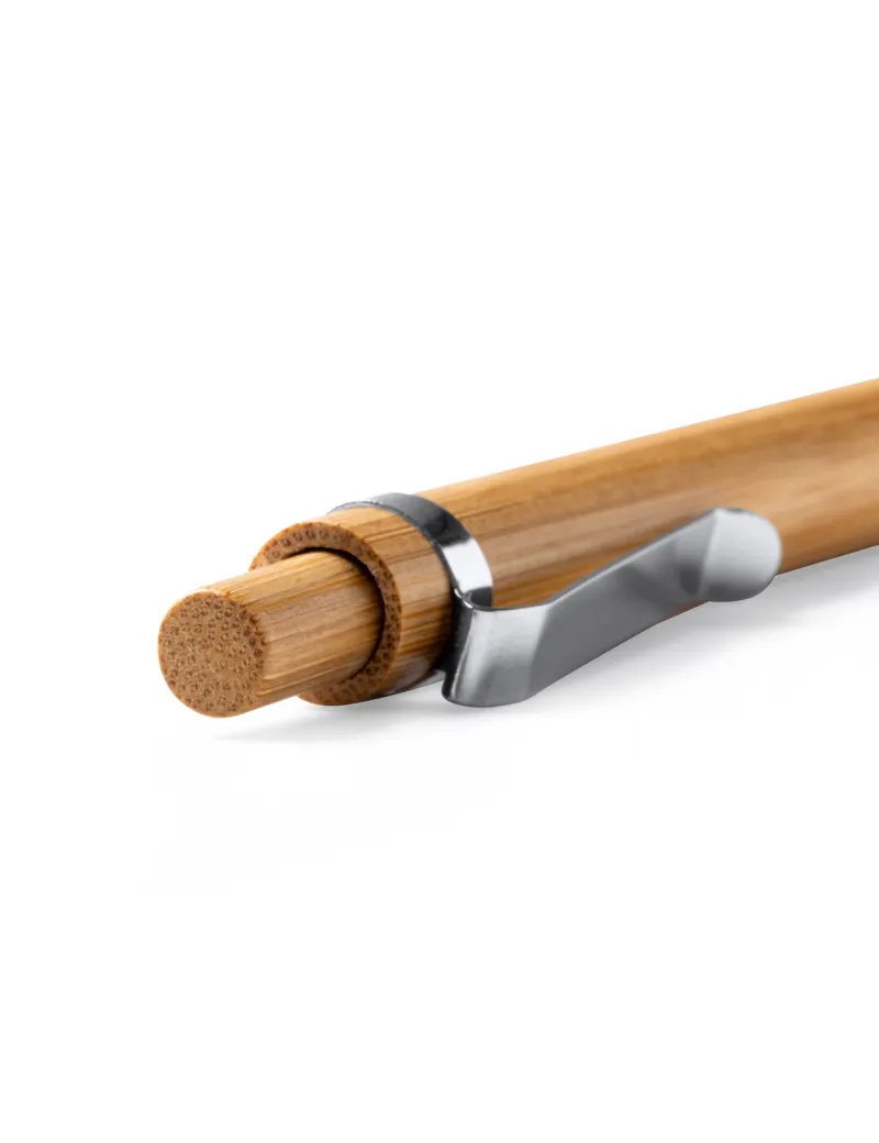 Bolígrafo Personalizado BAMBIK – Bambú Natural y Aluminio – Ecológico y Elegante personalizado de Stamina imagen 4