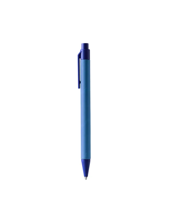 Bolígrafo PIERO Personalizado – Diseño Ecológico en Cartón y ABS Reciclado con Tinta Azul personalizado de Stamina imagen 3