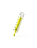 Marcador ALBION amarillo flúor de plástico reciclado RPET personalizado de Stamina imagen 7