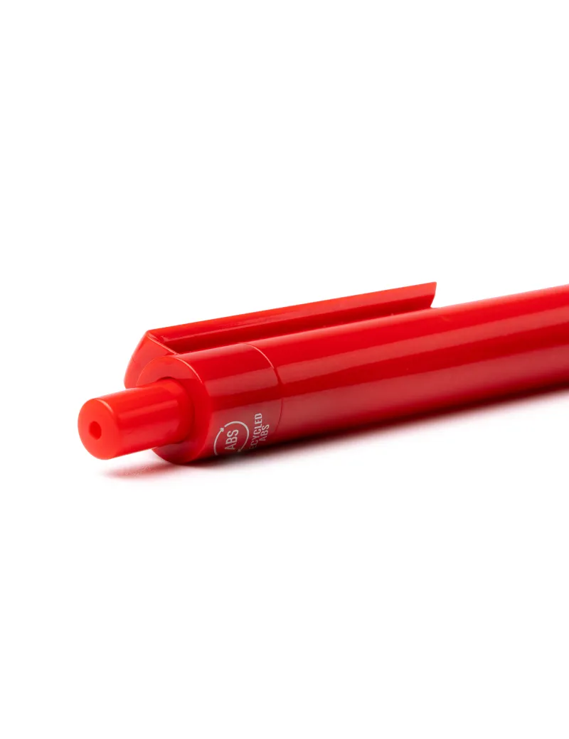 Bolígrafo KIMBAL de ABS reciclado con pulsador y clip personalizado de Stamina imagen 12