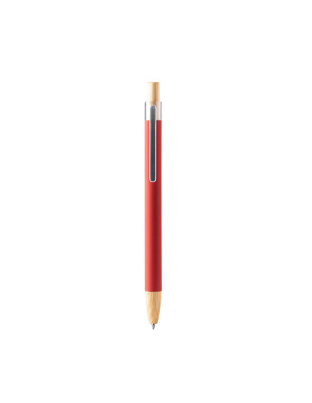 Bolígrafo SILMA Personalizado – Diseño Metálico con Detalles en Bambú para Regalos Promocionales personalizado de Stamina imagen