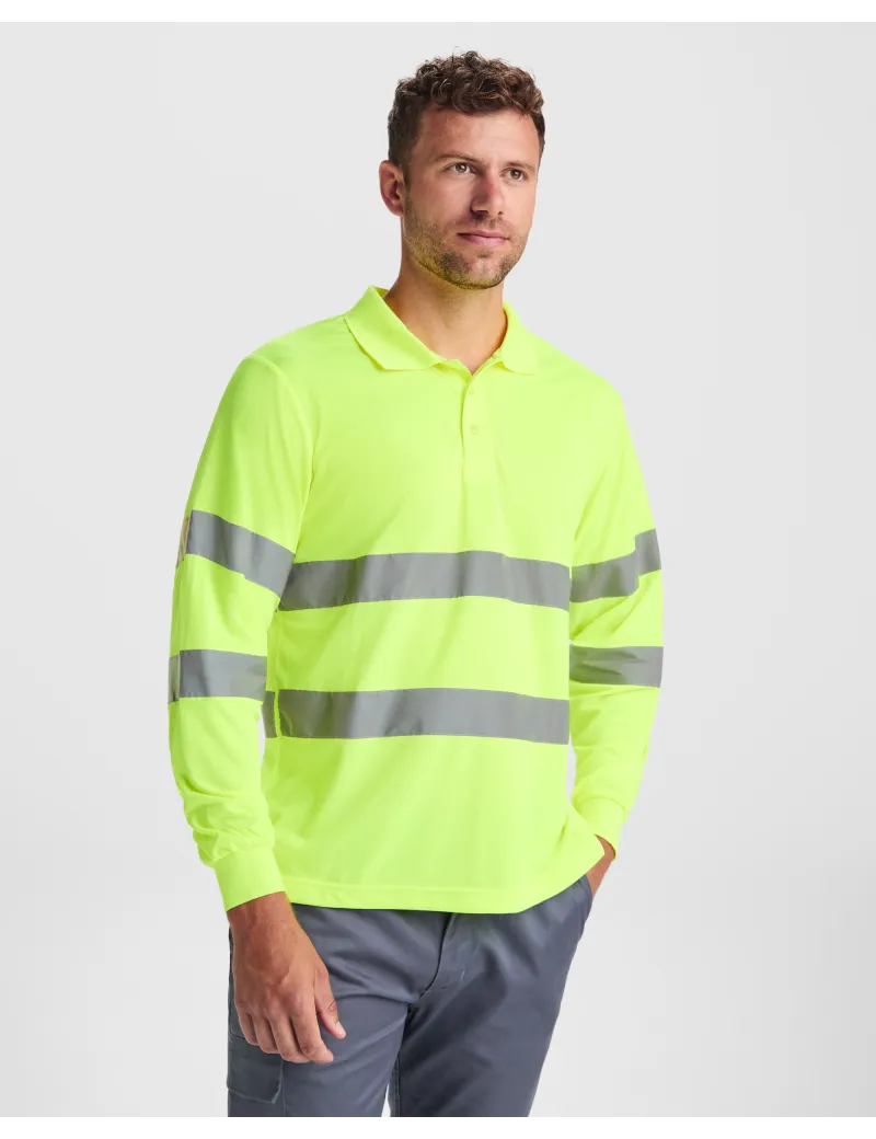 Polo técnico POLARIS L/S personalizado de Roly imagen 7