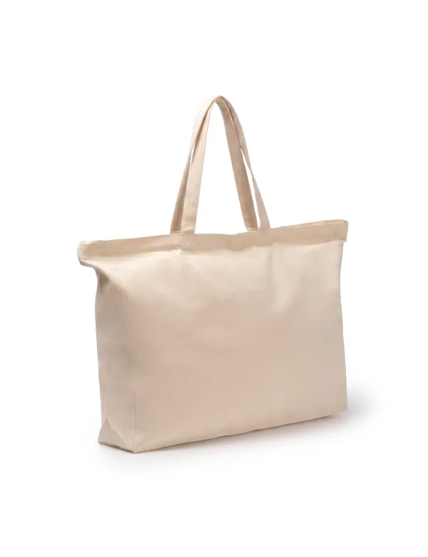 Bolsa BELMOX de algodón 230 g/m² con fuelle y cremallera personalizado de Stamina imagen 1