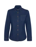 Camisa vaquera LUJAN WOMAN de manga larga con tejido stretch personalizado de Roly imagen 9