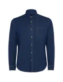 Camisa vaquera LUJAN de manga larga con tejido stretch personalizado de Roly imagen 5