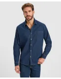 Camisa vaquera LUJAN de manga larga con tejido stretch personalizado de Roly imagen 9