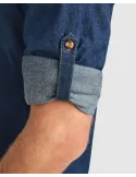 Camisa vaquera LUJAN de manga larga con tejido stretch personalizado de Roly imagen 12