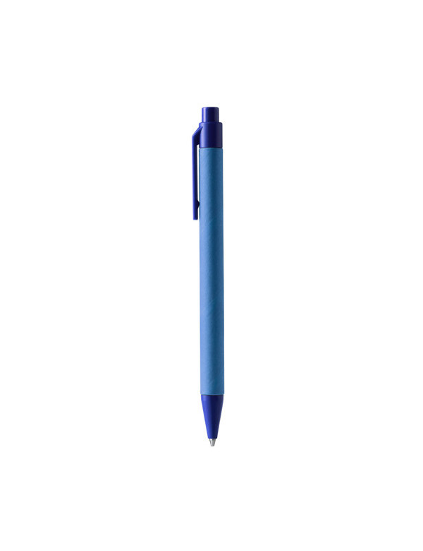 Bolígrafo PIERO Personalizado – Diseño Ecológico en Cartón y ABS Reciclado con Tinta Azul personalizado de Stamina imagen 3