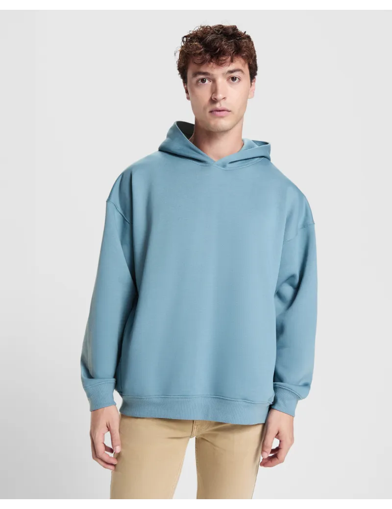 Sudadera unisex oversize OTTO con capucha marca Roly personalizado de  imagen 18