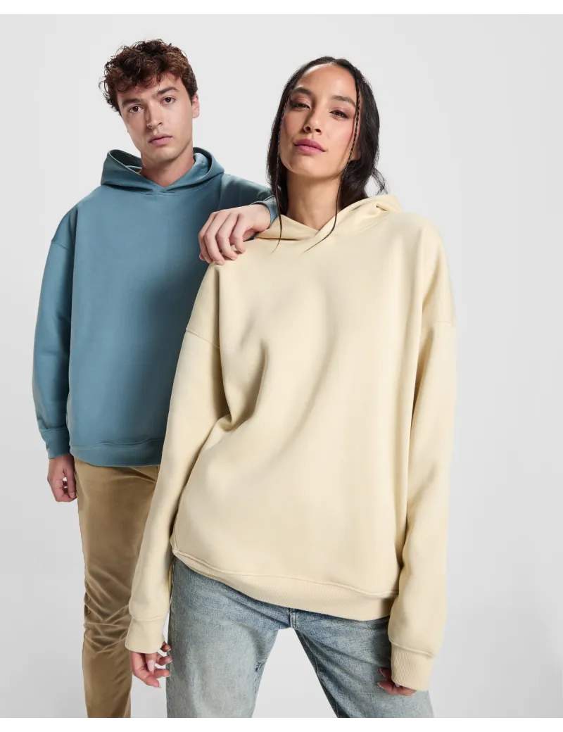 Sudadera unisex oversize OTTO con capucha marca Roly personalizado de  imagen 22