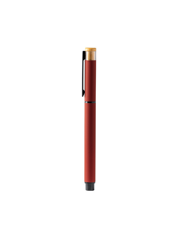 Bolígrafo Roller LINDBERG de aluminio reciclado grabado láser | Regalo corporativo sostenible personalizado de Stamina imagen 3