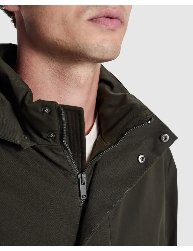 Parka acolchada 3/4 DOME impermeable con capucha extraíble personalizado de  imagen 15