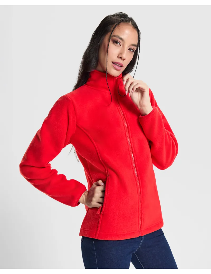 Chaqueta polar NEW ARTIC WOMAN de mujer con cremallera y cuello alto personalizado de Roly imagen 32
