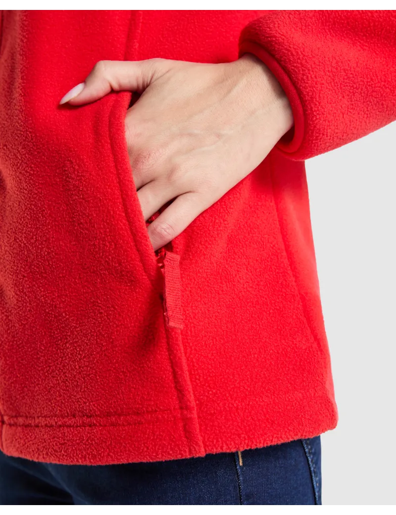 Chaqueta polar NEW ARTIC WOMAN de mujer con cremallera y cuello alto personalizado de Roly imagen 35