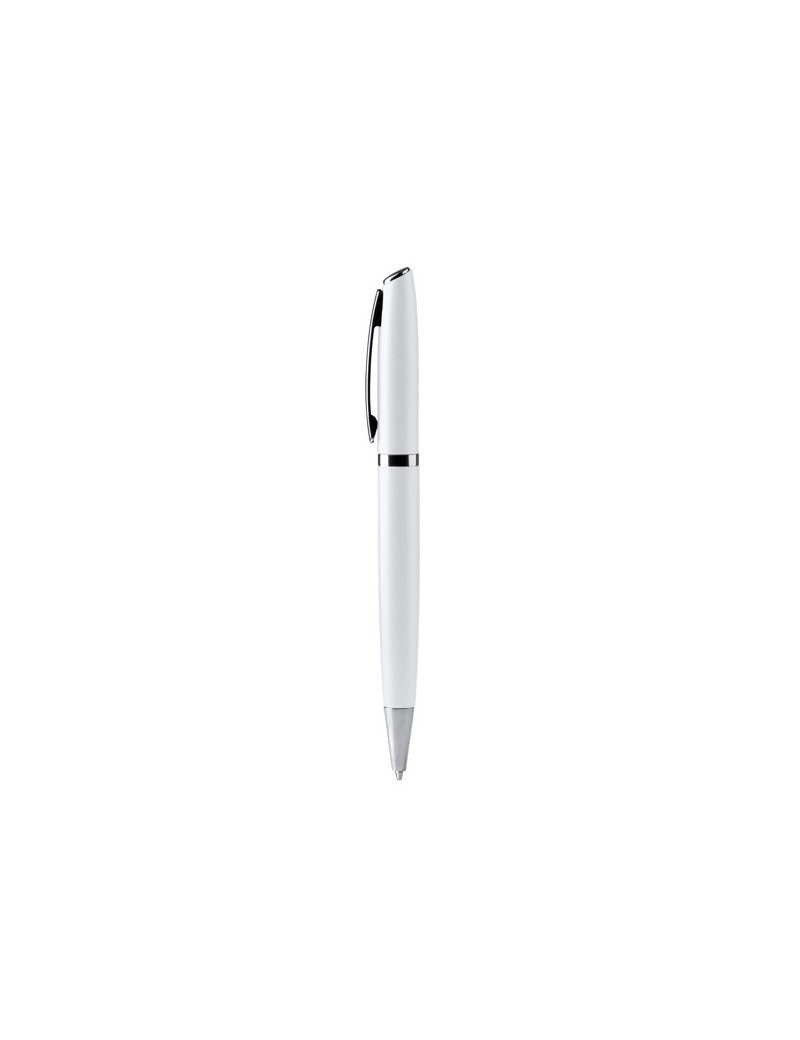 Bolígrafo metálico ALVIK de aluminio reciclado grabado láser | Regalo corporativo sostenible personalizado de Stamina imagen 1