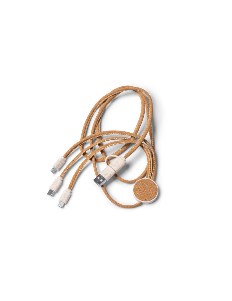 Cable cargador 5 en 1 METRIK personalizado de Stamina imagen 1
