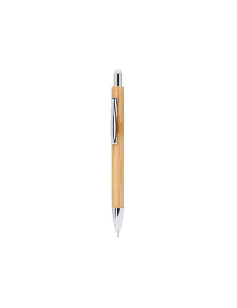 Bolígrafo Personalizado PAMPA – Bambú Natural y Puntero Táctil – Ecológico y Elegante personalizado de Stamina imagen 1