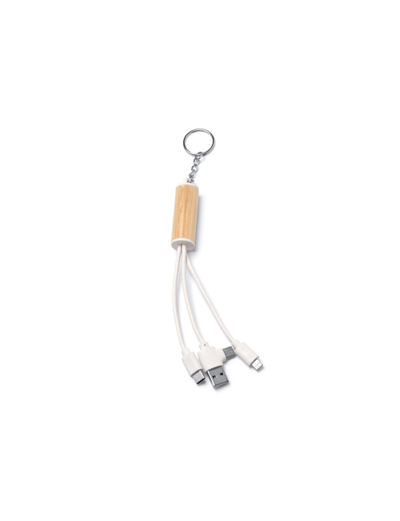 Cable cargador 5 en 1 POMBO personalizado de Stamina imagen 1