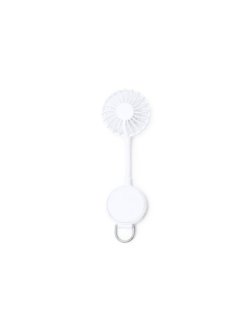 Ventilador de mano DENISON recargable con soporte móvil personalizado de Stamina imagen 9