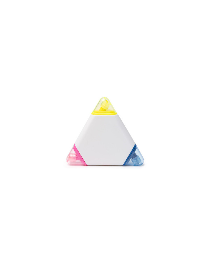 Marcador fluorescente 3 en 1 KRAMER triangular personalizado de Stamina imagen 5
