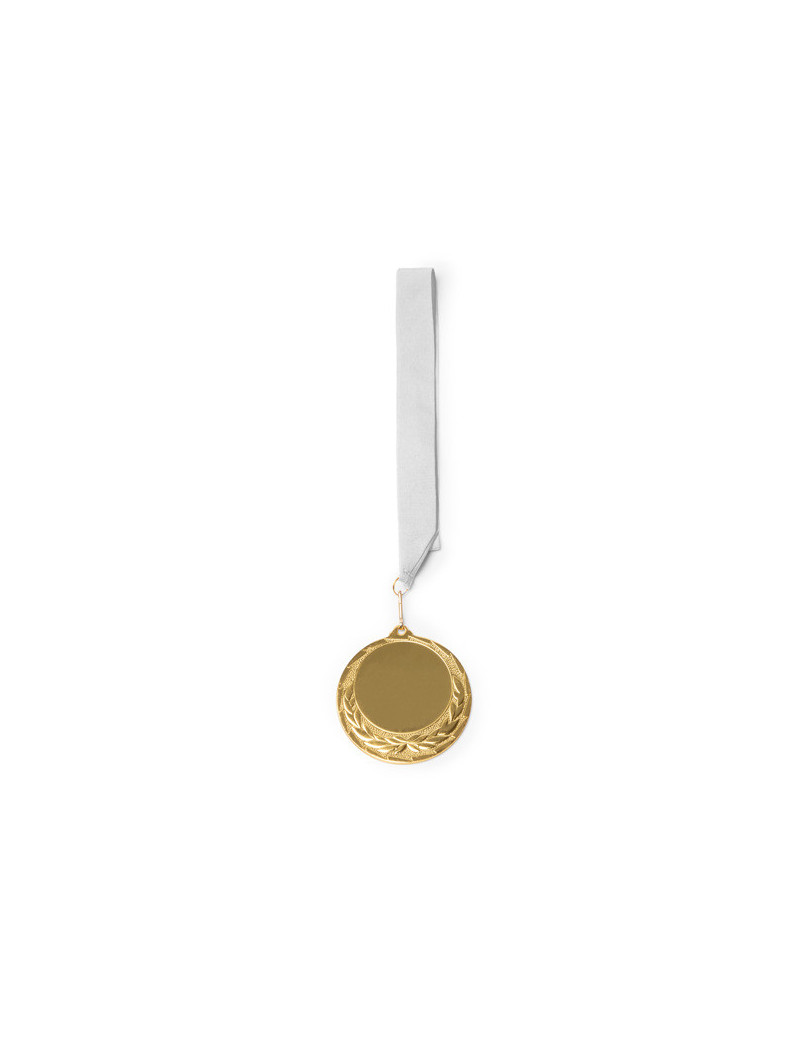 Medalla metálica DRESEL con cinta y mosquetón personalizado de Stamina imagen 4