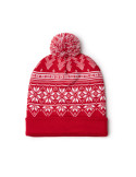 Gorro acrílico REDWIN navideño con pompón y copos de nieve personalizado de Stamina imagen 6