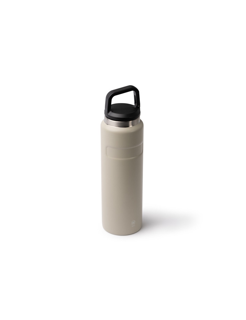 Bidón térmico BOIX de acero inoxidable reciclado 550 ml con mosquetón personalizado de Stamina imagen 9