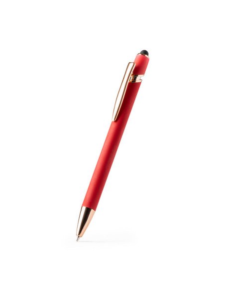 Bolígrafo metálico ROSES con detalles oro rosa grabado láser | Regalo corporativo premium personalizado de Stamina imagen 6