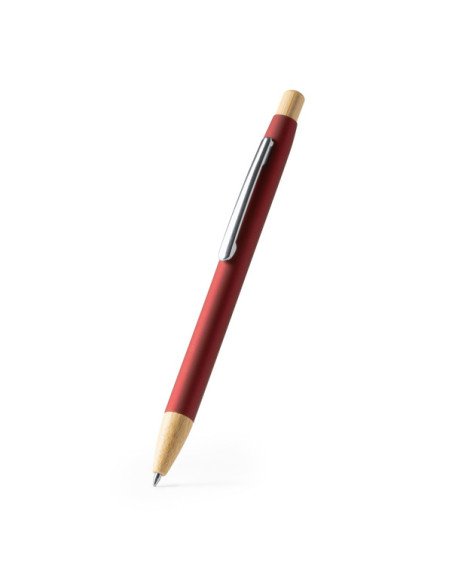 Bolígrafo Metálico VERSO Personalizado – Diseño Sostenible en Metal y Bambú para Regalos Promocionales personalizado de Stamina 