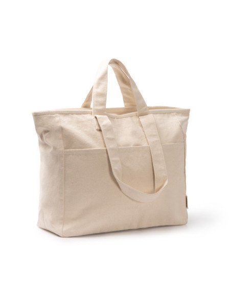 Bolsa TONGA de algodón reciclado 420 g/m² con cremallera personalizado de Stamina imagen 5