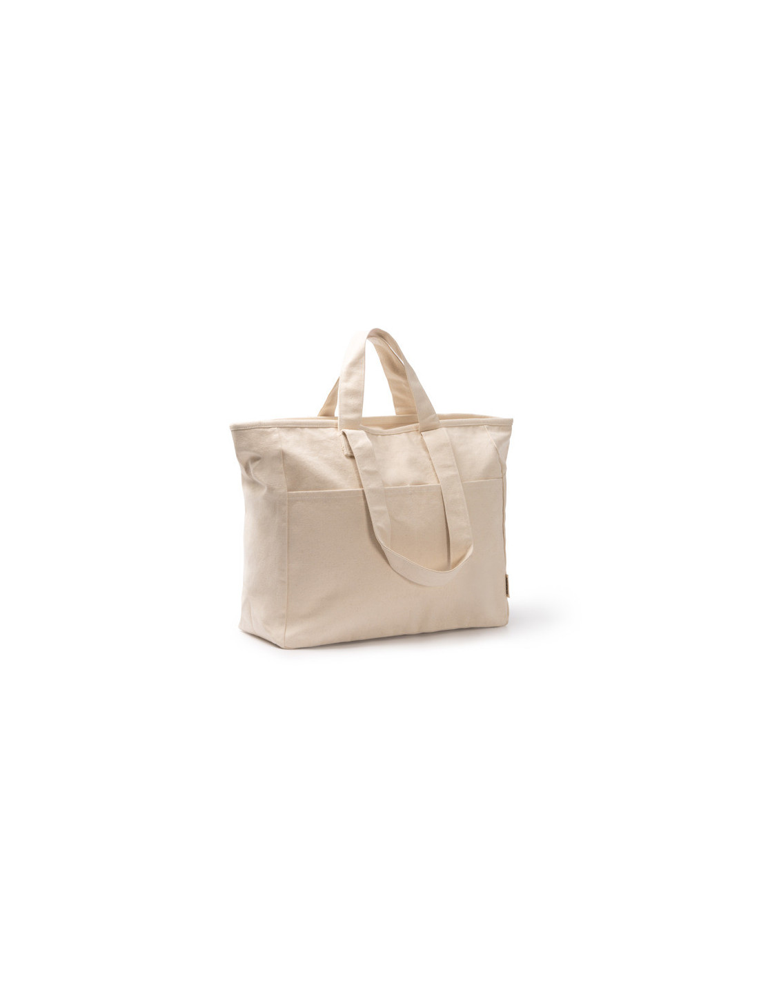 Bolsa TONGA de algodón reciclado 420 g/m² con cremallera personalizado de Stamina imagen 5