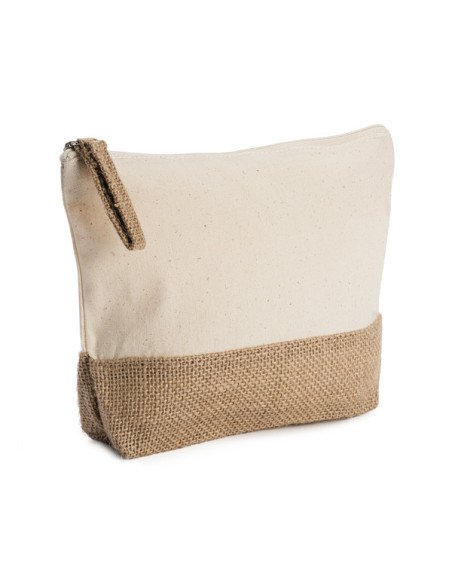 Neceser SIERRA ecológico de algodón y yute 180 g/m² Stamina personalizado de  imagen 5