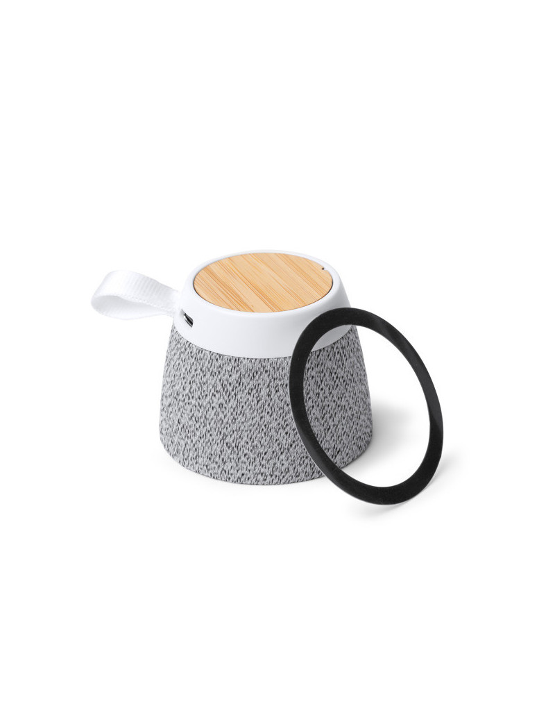 Altavoz inalámbrico MONARK 5W en bambú y RPET con Bluetooth personalizado de Stamina imagen 8
