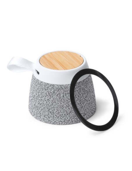 Altavoz inalámbrico MONARK 5W en bambú y RPET con Bluetooth personalizado de Stamina imagen 8