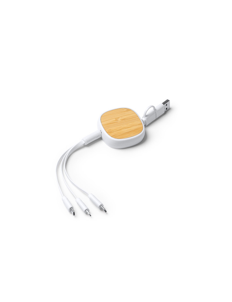 Cable cargador LENS personalizado de Stamina imagen 2