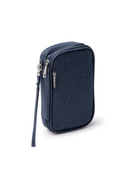 Estuche organizador LOKY para cables en RPET Stamina personalizado de  imagen 9