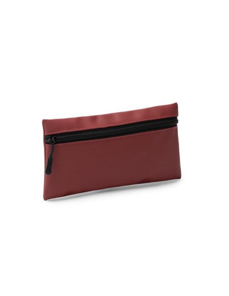 Estuche SELVAX de PU con cremallera y tirador negro