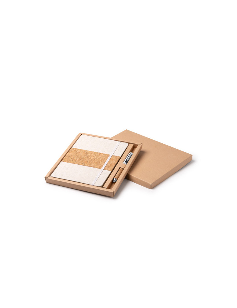 Set libreta A5 y bolígrafo BERET personalizado de Stamina imagen 2