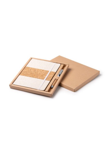 Set libreta A5 y bolígrafo BERET personalizado de Stamina imagen 2