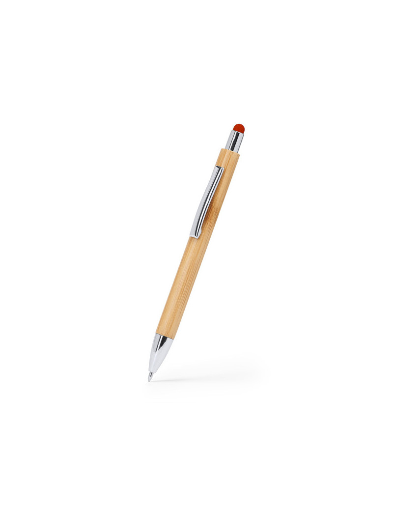 Bolígrafo Personalizado PAMPA – Bambú Natural y Puntero Táctil – Ecológico y Elegante personalizado de Stamina imagen 6