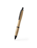 Bolígrafo SAGANO de bambú con pulsador y acabado metalizado personalizado de Stamina imagen 8