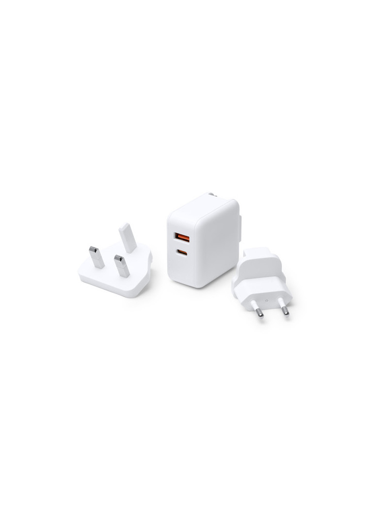 Adaptador de viaje universal BAPEK personalizado de Stamina imagen 2