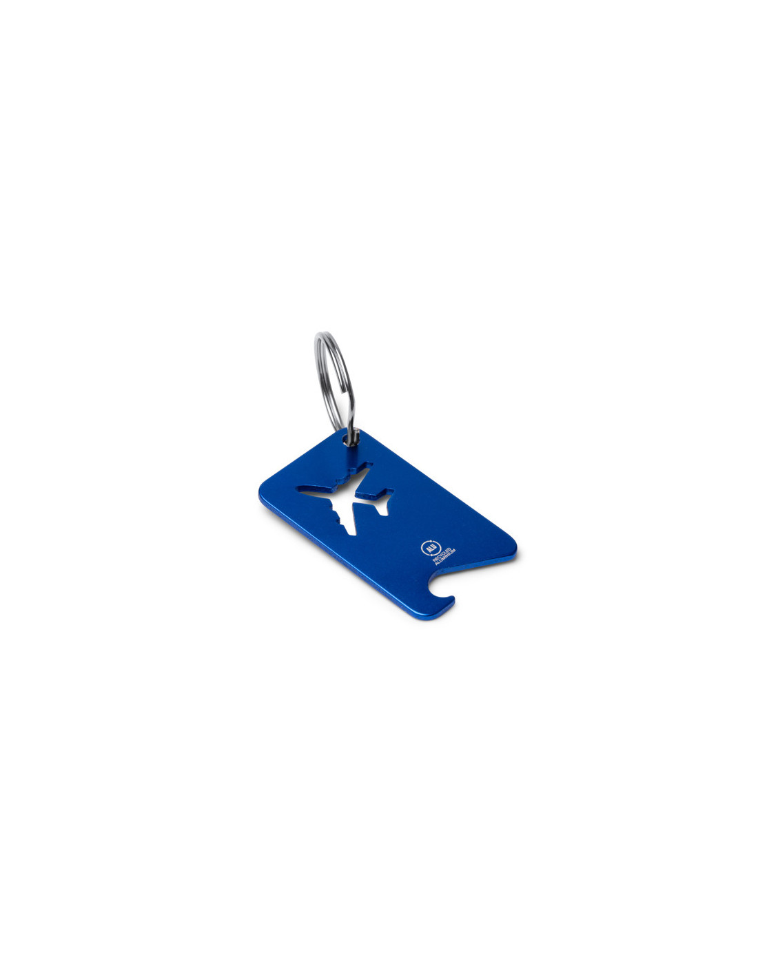 Llavero abridor FLAPIK de aluminio reciclado con forma de avión personalizado de Stamina imagen 11