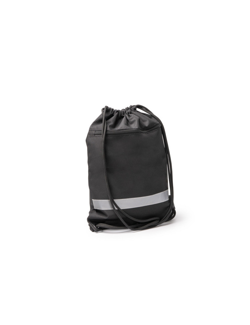 Mochila de cuerdas LUCIO en RPET 300D con banda reflectante personalizado de Stamina imagen 9